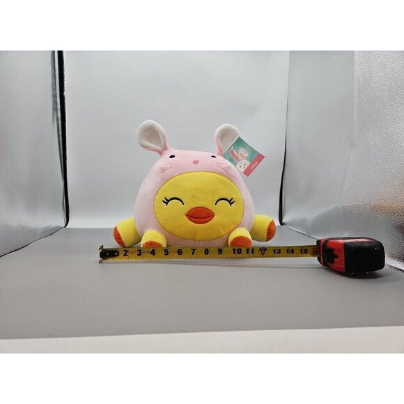 Smoochy Pals Baby Chick In Bunny Costume By Linzy Toys New With Tag - Picture 7 of 7